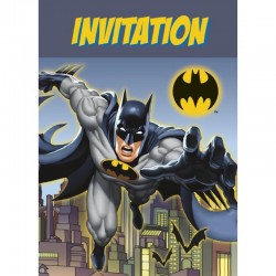 8 Convites Batman