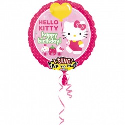Balão Musical Hello Kitty...