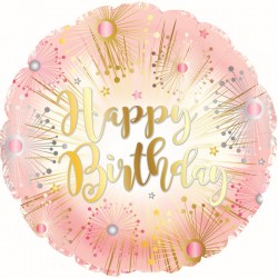 Balão Foil Happy Birthday...