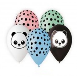 Mix 5 Balões Panda
