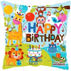 Balão Selva Happy Birthday...