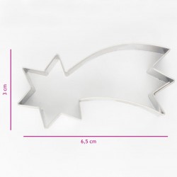 K052398, Cortador Estrela Cadente 6.5 cms