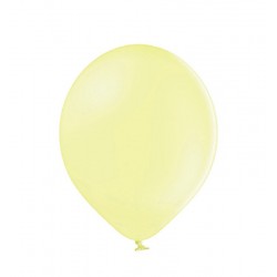 100 Balões Amarelo Pastel...