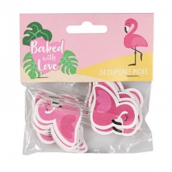 24 Toppers Flamingo