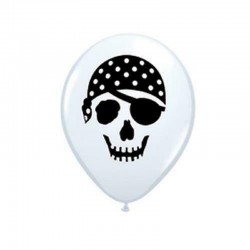 Balão Latex Piratas 12 cms***