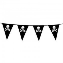 Bandeirolas Caveiras Piratas