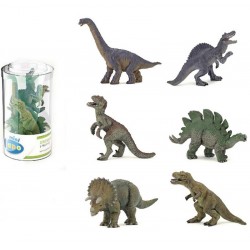 Pack 6 Dinossauros Mini em...