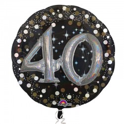 Balão 40 Aniversário 81 cms
