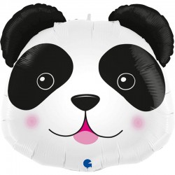 Balão Foil Cabeça Panda 74 cms