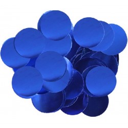 Confetis Azul Foil 1 cms
