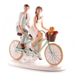 Casal Noivos Bicicleta