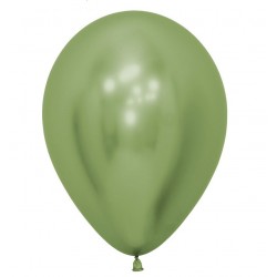 50 Balões Reflex Verde Lima...