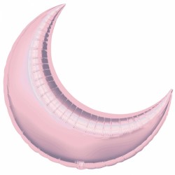 Balão Lua Rosa 89 cms