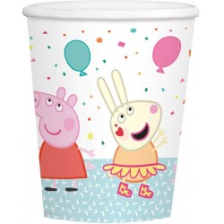 8 Copos Peppa Party 250ml