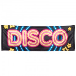 Banner Polyester Disco...