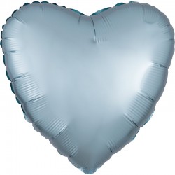 Balão Foil Coração Azul...