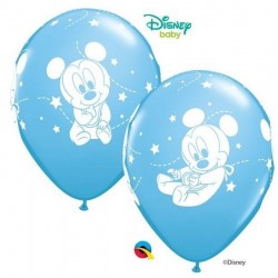 Pack de 6 Balões Mickey Bebé