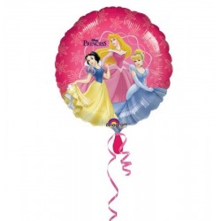 Balão Redondo Princesas Disney