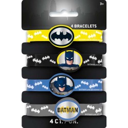 Sortido 4 Braceletes Batman