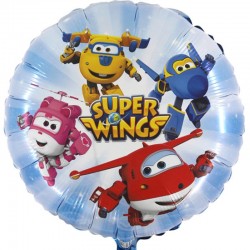 Balão Foil Super Wings 45 cms