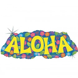 Balão Foil Aloha 96 cms