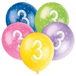 Balões Sortidos 3º Aniversário