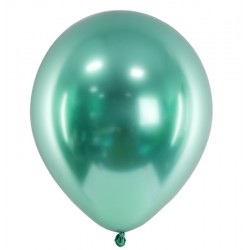 50 Balões Glossy Verde