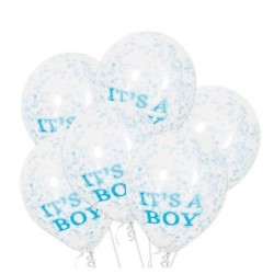 Balões Confetis It´s a boy
