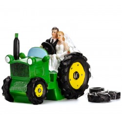 Casal Noivos Tractor