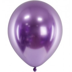 Balão Glossy Violeta 30 cms***