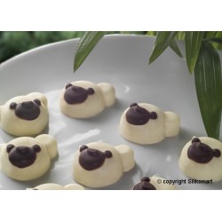 Molde Chocolate Panda