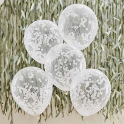 5 Balões Transparentes...