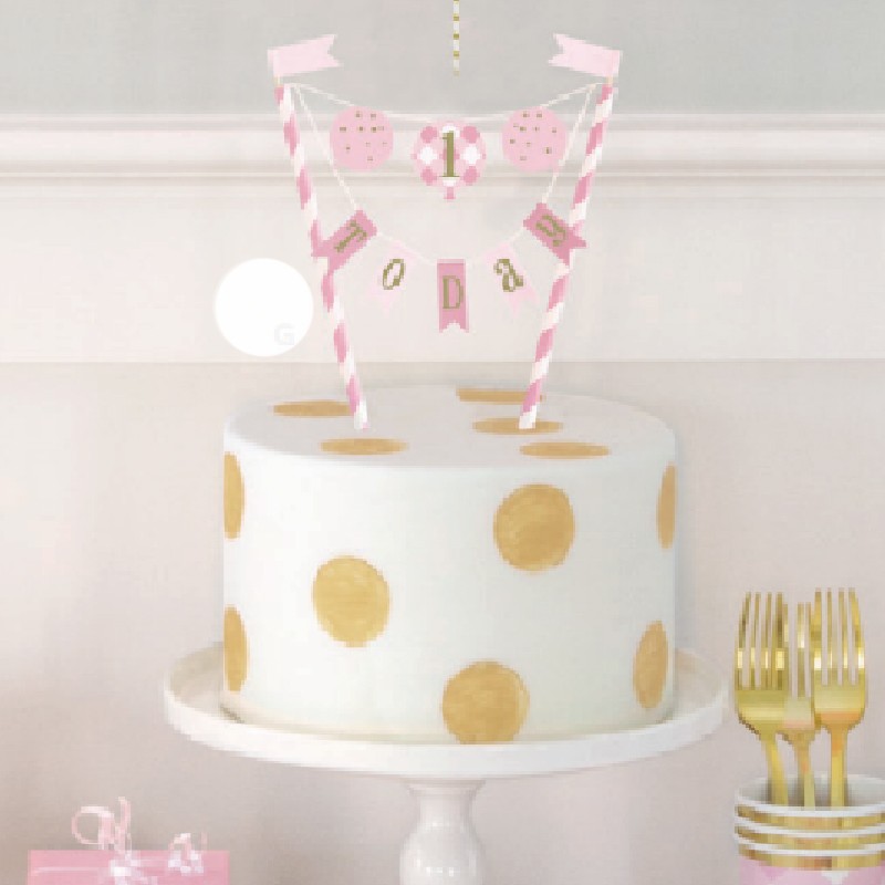 10 peças carimbo ouro rosa borboleta bolo toppers princesa menina
