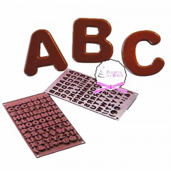 Tapete para Chocolate Silicone Letras
