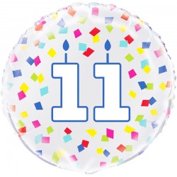 Balão Foil Confetis 11