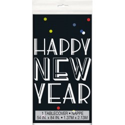 Toalha Happy New Year Confetis