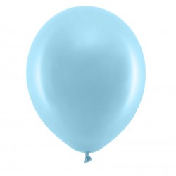 Balões Azul Claro Pastel
