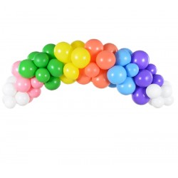 Grinalda 60 Balões Arco Íris