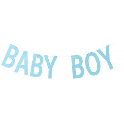 Banner Baby Boy Azul