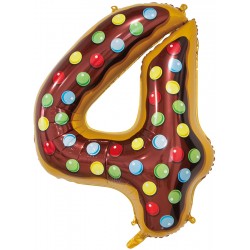 Balão Foil Nº4 Donuts...