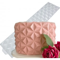Placa Origami Cake Piramidal