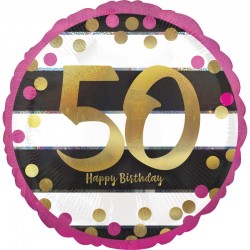 Balão Foil 50 Aniversário...