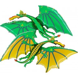 Balão Foil Dragão Verde