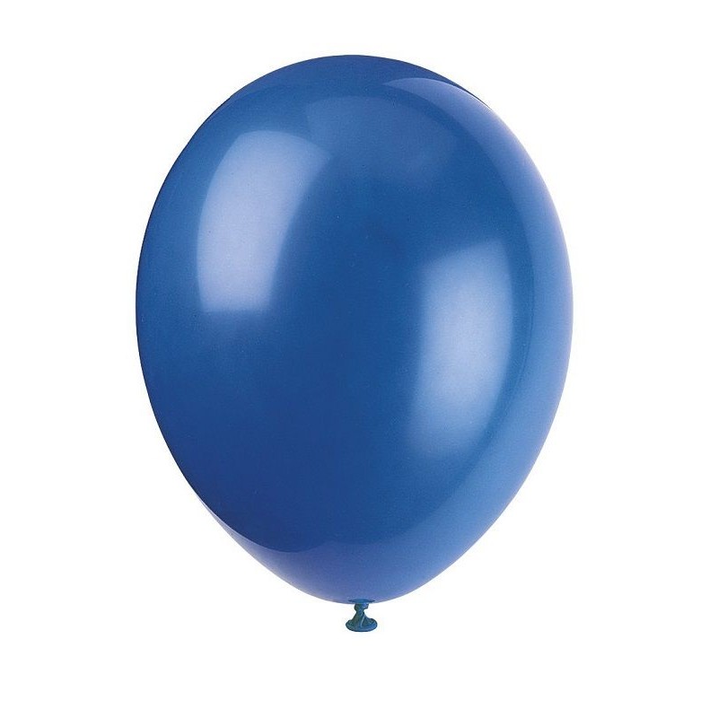 80006, 10 Balões Evening Blue