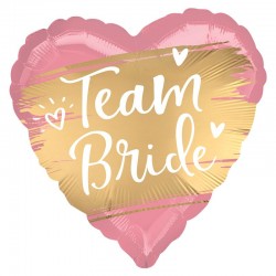 Balão Foil Coração Team Bride