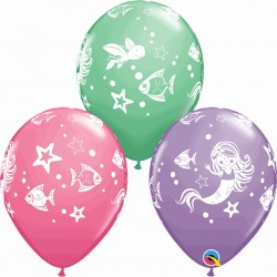 6 Balões Sereias e os Amigos