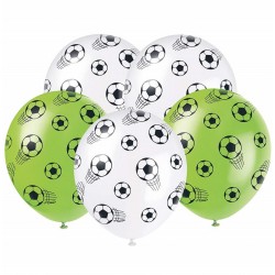 Conj.5 Balões Futebol...