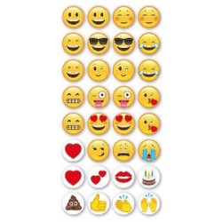 32 Autocolantes Emoji