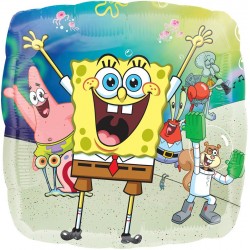 Balão Foil Quadrado SpongeBob