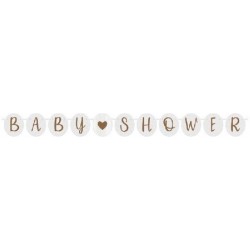 Banner Baby Shower Oval
